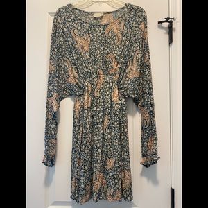 Paisley dress, never worn.  Perfect condition